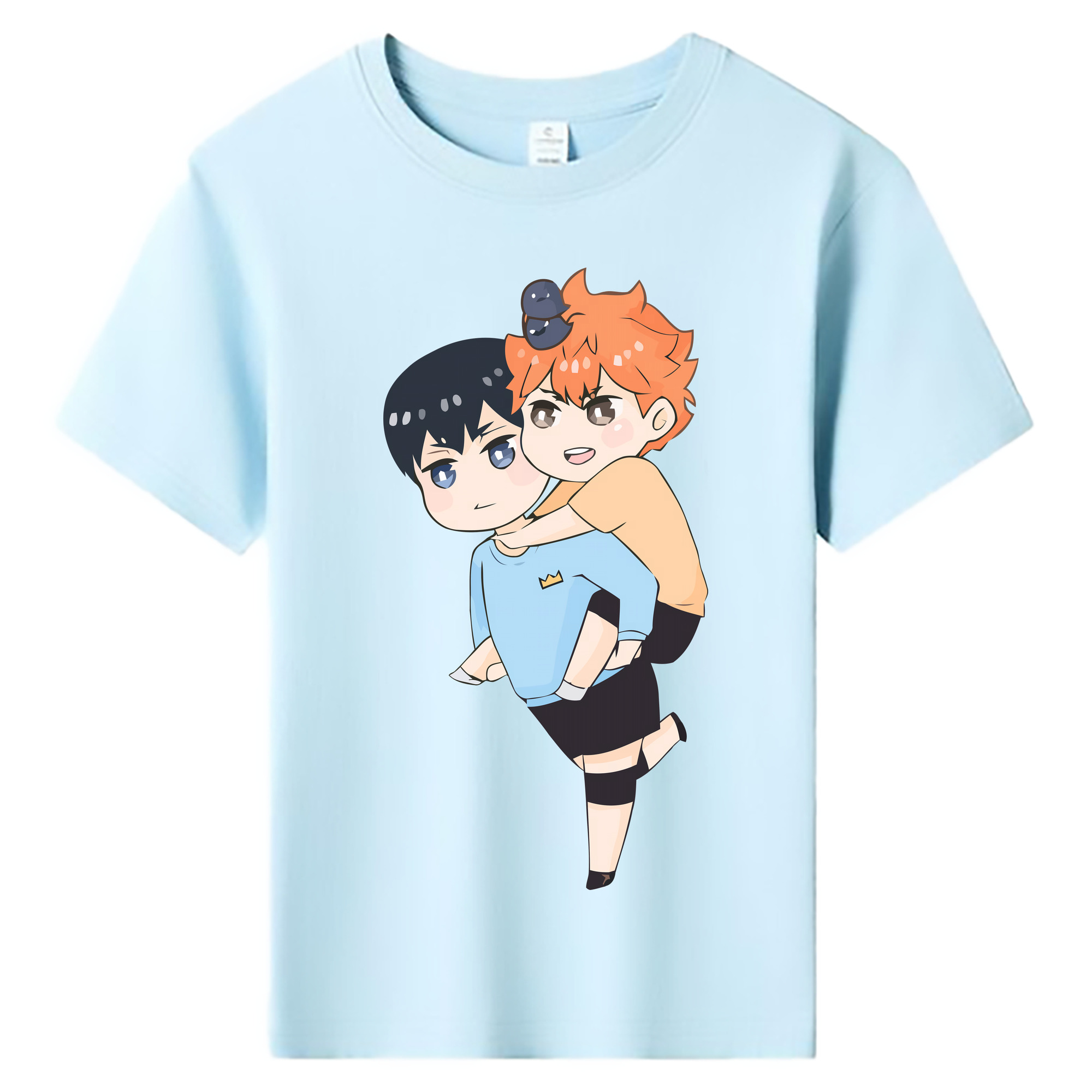 （画像用） ハイキュー!! Haikyu!! 綿100％キッズTシャツ（フロントプリント）